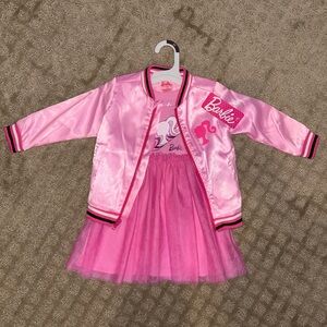 Brand new with tags 2T girl’s Barbie dress and jacket